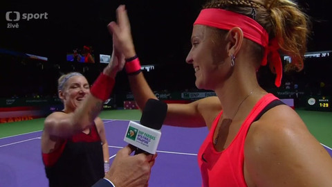 BNP Paribas WTA Finals Singapore 2016 - Garciaová, Mladenovicová - Matteková-Sandsová, Šafářová