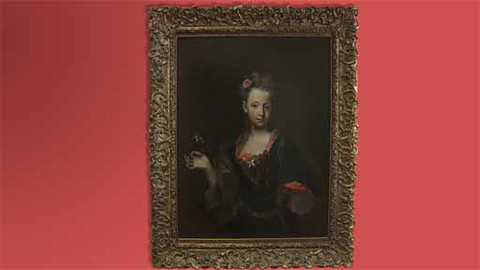 Národní galerie v Praze nikdy nezavírá - Podobizna Františky Hedviky Wussinové