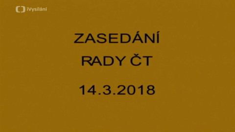 Jednání Rady České televize - 5. jednání Rady ČT v roce 2018