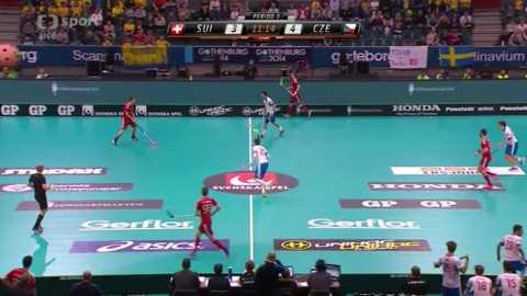 Florbal - Česko - Švýcarsko