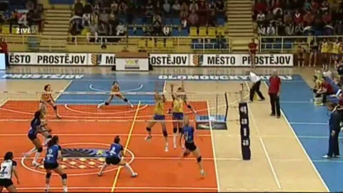 Volejbal - VK Modřanská Prostějov - Post Schwechat Vídeň
