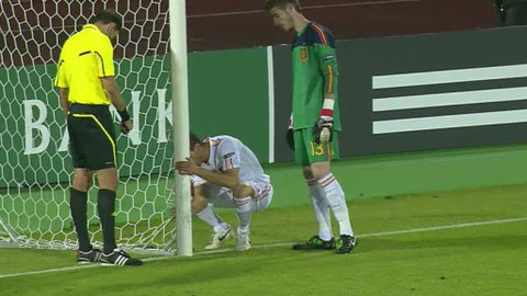 ME ve fotbalu hráčů do 21 let - Švýcarsko - Španělsko