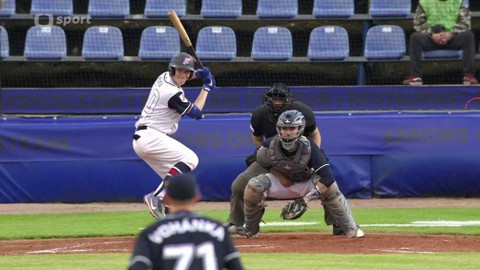 Česká baseballová Extraliga - Arrows Ostrava – Tempo Praha