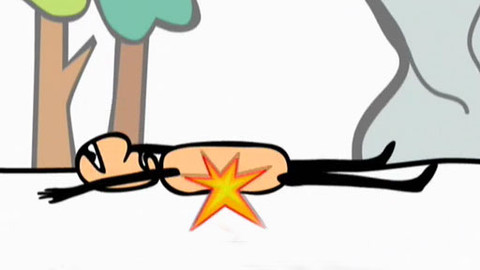 Dětská záchranka v akci - Pád z výšky