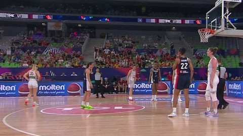 Mistrovství Evropy v basketbalu žen 2023 - Belgie - Francie