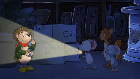 Myška Tilda - 19/26 V Šípkové uličce straší