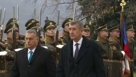 Mimořádné pořady ČT24 - Tisková konference maďarského a českého premiéra