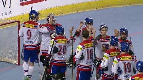 Hokejbal - MS juniorů 2014 Bratislava