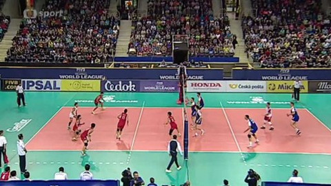 Světová liga ve volejbalu 2015 - Česko - Korea