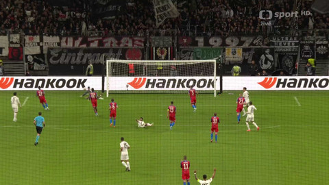Evropská liga UEFA - Eintracht Frankfurt - FC Viktoria Plzeň