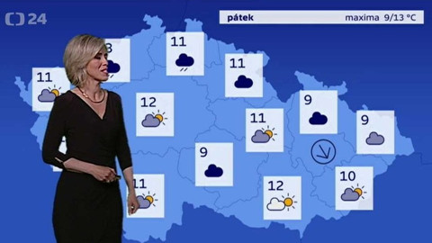 Předpověď počasí - 20. dubna 2017 17:54