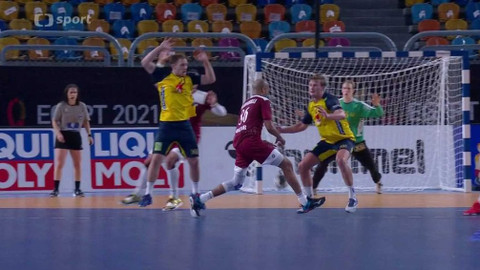 MS v házené 2021 Egypt - Švédsko - Katar