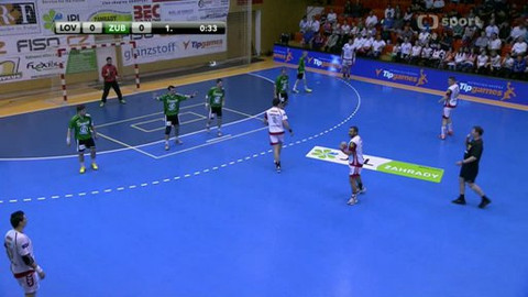 Házená - HK .A.S.A. Město Lovosice - HC Gumárny Zubří