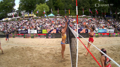 ME v plážovém volejbalu 2025 Německo - Vieiraová/Chamereauová - Hladunová/Lazarenková
