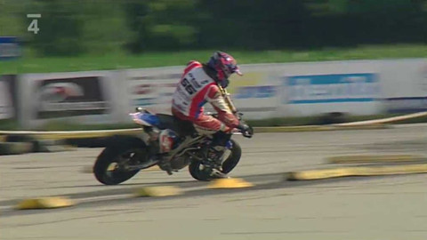 Motocyklové závody - MM ČR supermoto 2012 Vyškov