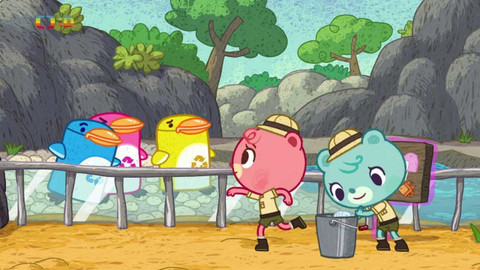 Tish a Tash - Zoo na zahradě