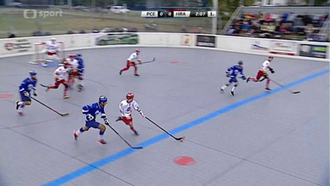 Hokejbal - HBC Autosklo-H.A.K. Pardubice - HBC Hradec Králové 1988