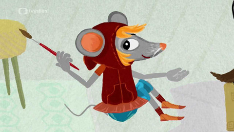 Čeština s Mínou a Týnou - Mína a Týna uklízejí