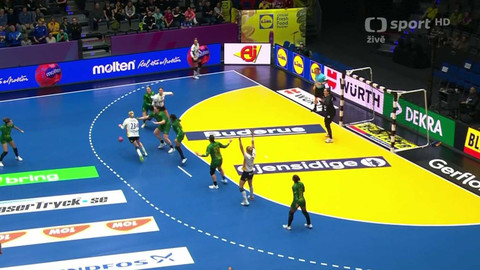 MS v házené žen 2025 - Švédsko - Brazílie