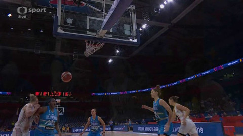 ME v basketbalu žen 2019 Lotyšsko, Srbsko - Belgie - Slovinsko