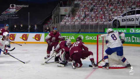 MS v ledním hokeji 2021 Lotyšsko - Lotyšsko - Norsko