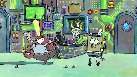 SpongeBob v kalhotách - Vítejte v Binárním zátiší / Ten telefon tě přijde draho / Vráska v čase