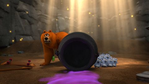 Méďa a lumíci - Čáry máry chlup