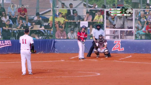 ME v softballu 2021 Česko - Česko - Dánsko