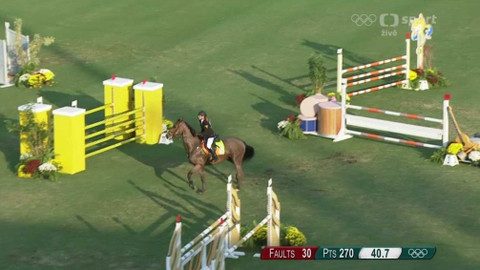 XXXI. letní olympijské hry 2016 Rio de Janeiro - Moderní pětiboj: Jezdectví (ženy)