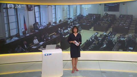 90’ ČT24 - Sněmovna rozhodne o nedůvěře vládě