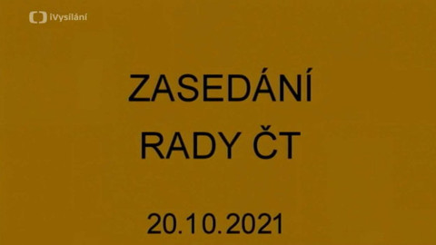 Jednání Rady České televize - 13. jednání Rady ČT v roce 2021