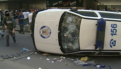 Archiv dne - 4. květen 1999: Bitka antifašistů s policií