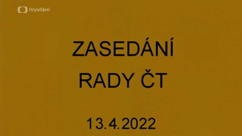 Jednání Rady České televize - 5. jednání Rady ČT v roce 2022
