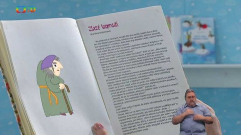 Malovaná čítanka - Zlaté kapradí. Polámal se mraveneček