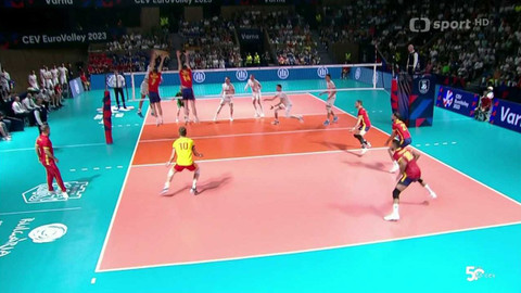 ME ve volejbalu mužů 2023 - Španělsko - Bulharsko