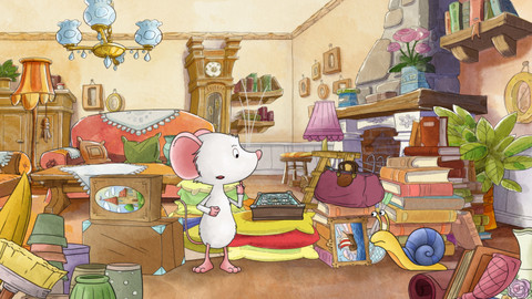 Myška Tilda - 7/26 Jarní úklid