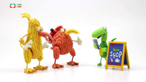 Hravá angličtina s ptáčky kiwi - Obchod v poušti