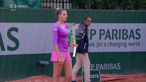 French Open 2017 - Kristýna Plíšková - Chloé Paquetová