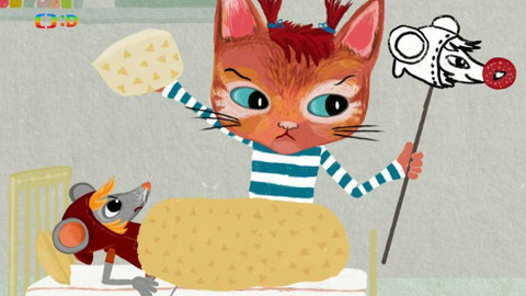 Němčina s Mitzi a Maus - 19/26 Mitzi a Maus si hrají na lenochoda