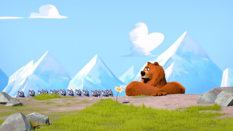 Méďa a lumíci - Mocný květ