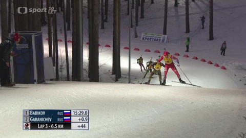 ME v biatlonu 2016 Rusko - Stíhací závod mužů na 12,5 km