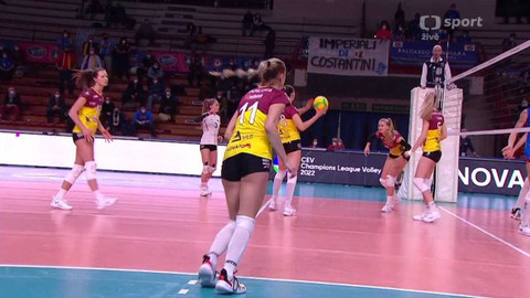 Liga mistrů ve volejbalu - Igor Gorgonzola Novara - VK Dukla Liberec
