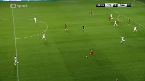 Fotbal - Česko - Arménie