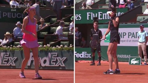 French Open 2015 - Lucie Šafářová - Ana Ivanovičová