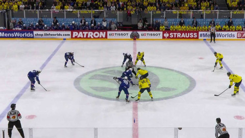 MS v ledním hokeji mužů 2025 Švédsko, Dánsko - Francie - Švédsko