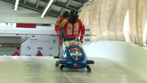 Světový pohár v bobech a skeletonu - SP a ME Lotyšsko