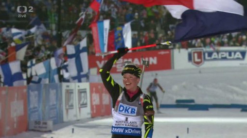 MS v biatlonu 2015 Finsko - Stíhací závod žen na 10 km