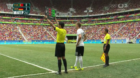 XXXI. letní olympijské hry 2016 Rio de Janeiro - Fotbal: Portugalsko - Německo (muži)