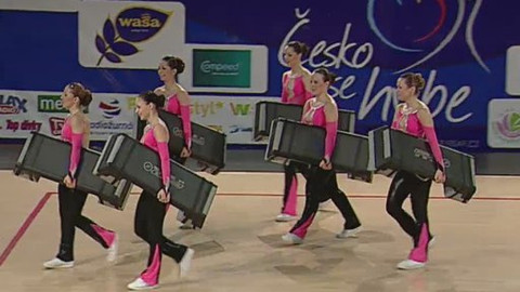 Aerobik - M ČR ve sportovním aerobiku 2012 Kladno