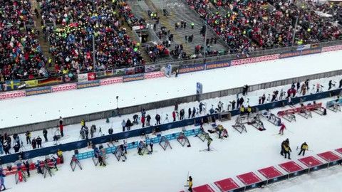 Světový pohár v biatlonu - SP Německo - nástřel
